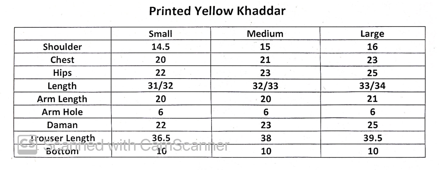 Printed Khaddar Co-ord Set